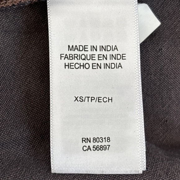 Lucky Brand Women's XS Brown Blue Distressed Plaid Full Zip‎ Lightweight Jacket - Picture 9 of 15